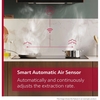 Neff D88XET2S0B N90 Integrated Cooker Hood, Black, A+ Rated