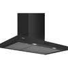 Neff D95BCC2S0B 90cm Chimney Cooker Hood, Black, B Rated