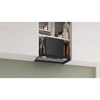 Bosch DBB63BC60B Series 2 Integrated Cooker Hood, Black, D Rated