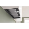 Bosch DBB83BC60B Series 2 Integrated Cooker Hood, Black, D Rated
