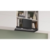 Bosch DBB83BC60B Series 2 Integrated Cooker Hood, Black, D Rated