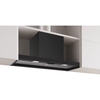Bosch DBB83BC60B Series 2 Integrated Cooker Hood, Black, D Rated