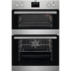 AEG DCB535060M 6000 SurroundCook Built-In Electric Double Oven, Stainless Steel, A Rated