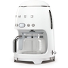 Smeg DCF02WHUK Retro Coffee Machine, White