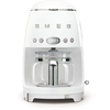 Smeg DCF02WHUK Retro Coffee Machine, White