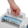 Ecoair DD1 Classic MK6 Desiccant Dehumidifier with Electronic Control, Ioniser and Antibacterial Filter, White