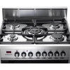 DeLonghi DDC 707-DF Modern 70cm Dual Fuel Range Cooker, Stainless Steel, A Rated