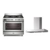 DeLonghi Dual Fuel Range Cooker & Hood Pack