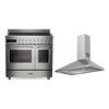 DeLonghi Induction Range Cooker & Hood Pack
