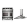 DeLonghi Gas Range Cooker & Hood Pack
