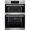 AEG DEX33111EM Built-In Electric Double Oven, Stainless Steel, A Rated