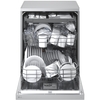 LG DF273FVS Dishwasher, 14 Place Settings, Silver, A Rated