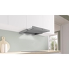 Bosch DFM063W57B Telescopic Cooker Hood, Silver, C Rated