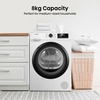 Hisense DH1Q802BW2 Heat Pump Tumble Dryer, 8kg, White, A++ Rated