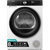 Hisense DH3S802BW3 Heat Pump Tumble Dryer, 8kg, White, A+++ Rated