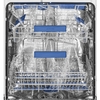 Smeg DI322BQLH Fully Integrated Dishwasher, 14 Place Settings, B Rated