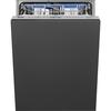 Smeg DI324AQ Fully Integrated Dishwasher, 14 Place Settings, A Rated