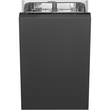 Smeg DI4522 Fully Integrated Slimline Dishwasher, 9 Place Settings, E Rated