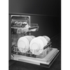 Smeg DI4522D Fully Integrated Slimline Dishwasher, 9 Place Settings, D Rated