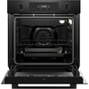 DeLonghi DLP 9 NL PH Built-In Electric Single Oven with Pyrolytic Cleaning, Black, A+ Rated