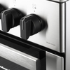 DeLonghi DSC 626G-1 Modern Gas Cooker with Single Oven, Stainless Steel, A Rated