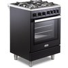DeLonghi DSC 626G-1 Black Gas Cooker with Single Oven, A Rated