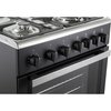 DeLonghi DSC 626G-1 Black Gas Cooker with Single Oven, A Rated