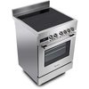 DeLonghi DSC 626IND-1 Modern Induction Single Oven Electric Cooker, Stainless Steel, A Rated