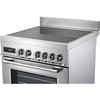 DeLonghi DSC 626IND-1 Modern Induction Single Oven Electric Cooker, Stainless Steel, A Rated