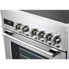 DeLonghi DSC 626IND-1 Modern Induction Single Oven Electric Cooker, Stainless Steel, A Rated