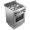 DeLonghi DSC 626MF-1 Modern Dual Fuel Cooker with Single Oven, Stainless Steel, A Rated