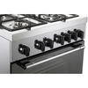 DeLonghi DSC 626MLX-1 Modern Single Oven Dual Fuel Cooker, Stainless Steel, A Rated