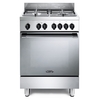 DeLonghi DSC 626MLX-1 Modern Single Oven Dual Fuel Cooker, Stainless Steel, A Rated