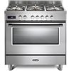 DeLonghi DSR 927-DF/X Space 90cm Dual Fuel Range Cooker, Stainless Steel, A Rated