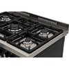 DeLonghi DTR 906-DF/AN Modern 90cm Dual Fuel Range Cooker, Black, B Rated