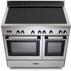 DeLonghi DTR 916-IND2 Modern 90cm Induction Range Cooker, Stainless Steel, A Rated