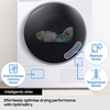 Samsung DV90BB9445GHS1 Series 8 Optimal Dry&trade; Heat Pump Tumble Dryer, 9kg, White, A+++ Rated
