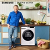 Samsung DV90T6240LE/S1 Series 6 AI Energy Heat Pump Tumble Dryer, 9kg, White, A+++ Rated
