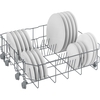 Beko DVN04X20S Dishwasher, 13 Place Settings, Silver, E Rated