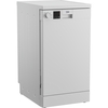 Beko DVS05C20W Slimline Dishwasher, 10 Place Settings, White, E Rated