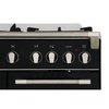 DeLonghi DVTR 906-DF/BL Vintage 90cm Dual Fuel Range Cooker, Stainless Steel, A Rated