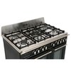 DeLonghi DVTR 906-DF/BL Vintage 90cm Dual Fuel Range Cooker, Stainless Steel, A Rated