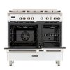 DeLonghi DVTR 906-DF/WH Vintage 90cm Dual Fuel Range Cooker, White, A Rated