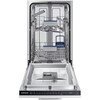 Samsung DW50DG430B00EU Fully Integrated Slimline Dishwasher, 9 Place Settings, D Rated