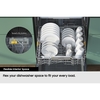 Samsung DW50DG430B00EU Fully Integrated Slimline Dishwasher, 9 Place Settings, D Rated