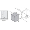 Samsung DW60CG550B00EU Fully Integrated Dishwasher, 14 Place Settings, D Rated