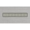 Bosch DWB65CC30B Series 4 60cm Chimney Cooker Hood, Stainless Steel, B Rated