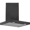 Bosch DWB66BC60B Series 2 60cm Chimney Cooker Hood, Black, B Rated