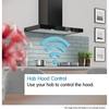 Bosch DWB67DN60B Series 6 60cm Chimney Cooker Hood, Black, A++ Rated