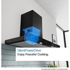 Bosch DWB67DN60B Series 6 60cm Chimney Cooker Hood, Black, A++ Rated